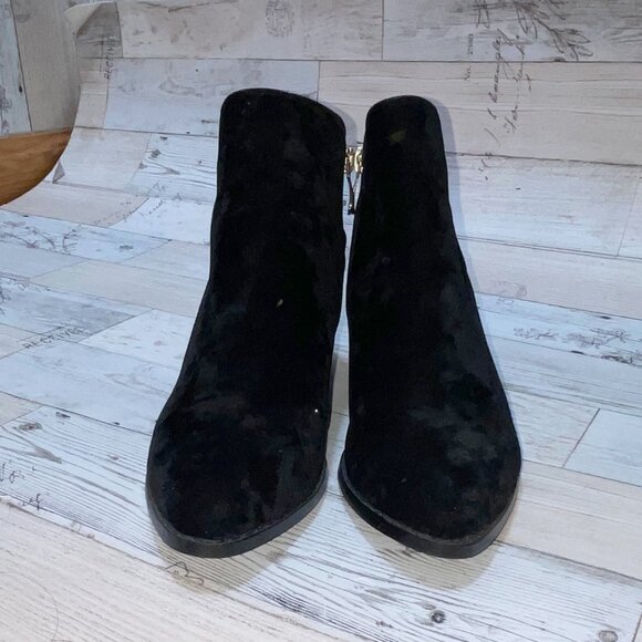 Guilty Soles Taylor Ankle Booties in Black - Picture 1 of 5